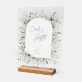 Zoete Bloemen Huwelijkskaarten & Geschenken ID1045 Acryl Bord (Hoek)