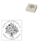 Zoete bloemen | Modern 'Uit de Bibliotheek van' Bo Rubberstempel (Gestempeld)