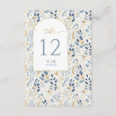 Zoete Bloemenhuwelijkstafel nummer ID1045 Kaart (Achterkant)