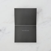 Zoete Bloemerkrijtbord Bedankkaart (Binnen)