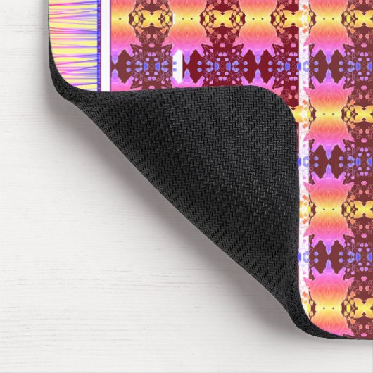 Zoete bloemige ontwerper muismat (Hoek)