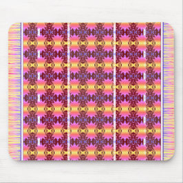 Zoete bloemige ontwerper muismat