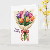 Zoete Bloesem Kunstkaart Kaart (Gele Bloem)
