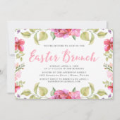 Zoete bloesems | Uitnodiging tot Pasen-Brunch (Voorkant)