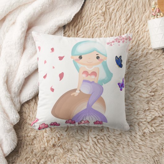 Zoete Blush Kunst Kussen (Deken)