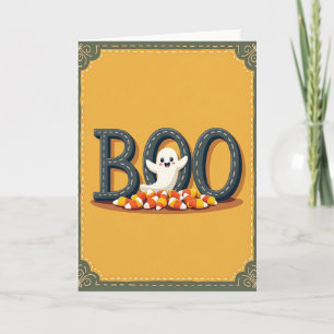 Zoete Boo-cadeau kaart