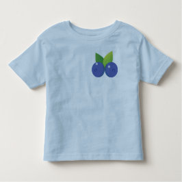 Zoete bosbessen ontwerp kinder shirts