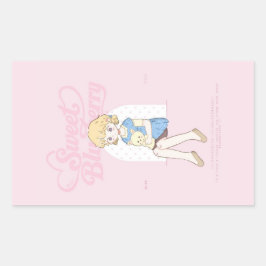 Zoete Bosbessendromen ✩°。 ⋆。°✩ Rechthoekige Sticker