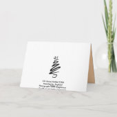 Zoete Box bij de Duitse Markt van Kerstmis, Feestdagen Kaart (Achterkant)