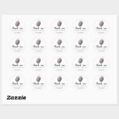 Zoete braam - dank je ronde sticker (Vel)