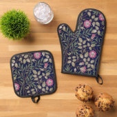 Zoete Braam, William Morris Ovenwant & Pannenlap Set (Top down)