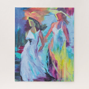 Zoete Bries Impressionistische Vrouwen Legpuzzel