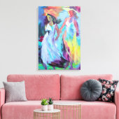 Zoete Bries Origineel Schilderij Canvas Afdruk (Insitu (Woonkamer))