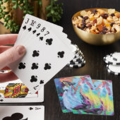 Zoete Bries Originele Schilderij Pokerkaarten (Insitu)
