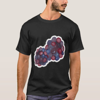 Zoete Britse bramen in waterverf T-shirt