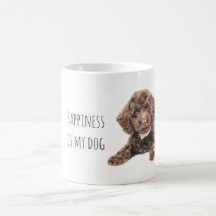 Zoete Bruine Puppie Hond Koffiemok