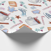 Zoete cacao, feestzeepuizen, kaarskanen, koekjes cadeaupapier (Hoek)