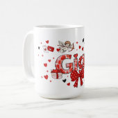 Zoete cadeau valentijn oma's koffiemok (Voorkant links)