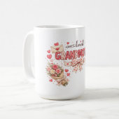Zoete cadeau valentijn oma's koffiemok (Voorkant links)