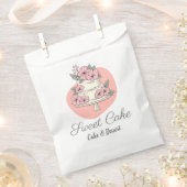 Zoete Cake Bakkerij Cake & Dessert Logo Bedankzakje (Geknipt)