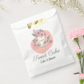 Zoete Cake Bakkerij Cake & Dessert Logo Bedankzakje (Gezegeld)
