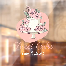 Zoete Cake Bakkerij Cake & Dessert Logo