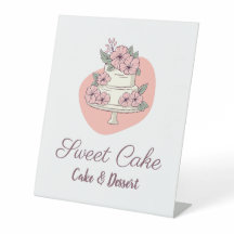Zoete Cake Bakkerij Cake & Dessert Logo