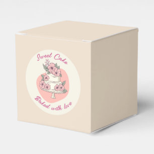 Zoete Cake Bakkerij Favoriet Doos Bedankdoosjes