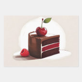 Zoete Cake Inpakpapier Vel (Voorkant 3)