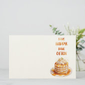 Zoete cake ontwerp briefpapier (Staand voorkant)