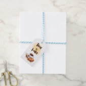 Zoete cake ontwerp  cadeaulabel (Met Touw)