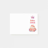 Zoete cake ontwerp  post-it® notes (Voorkant)