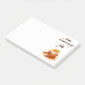 Zoete cake ontwerp post-it® notes (Schuin)