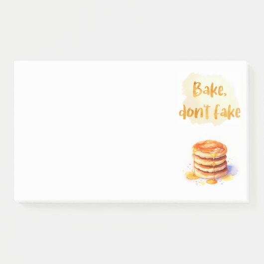 Zoete cake ontwerp post-it® notes (Voorkant)