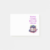 Zoete cake ontwerp post-it® notes (Voorkant)