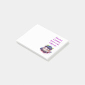 Zoete cake ontwerp  post-it® notes (Schuin)