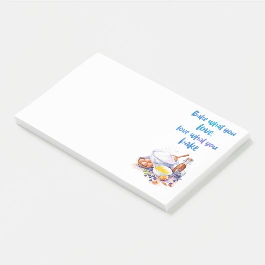 Zoete cake ontwerp post-it® notes (Schuin)