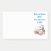 Zoete cake ontwerp post-it® notes (Voorkant)