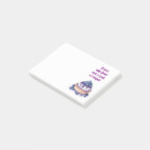 Zoete cake ontwerp post-it® notes (Schuin)