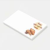 Zoete cake ontwerp post-it® notes (Schuin)