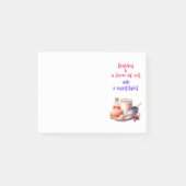 Zoete cake ontwerp post-it® notes (Voorkant)