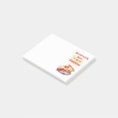 Zoete cake ontwerp post-it® notes (Schuin)