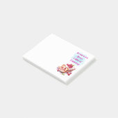Zoete cake ontwerp post-it® notes (Schuin)