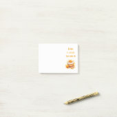 Zoete cake ontwerp post-it® notes (Op bureau)