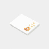 Zoete cake ontwerp post-it® notes (Schuin)