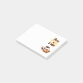 Zoete cake ontwerp post-it® notes (Schuin)
