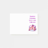 Zoete cake ontwerp post-it® notes (Voorkant)