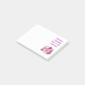 Zoete cake ontwerp post-it® notes (Schuin)