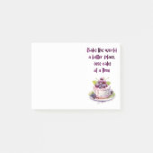 Zoete cake ontwerp post-it® notes (Voorkant)