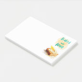 Zoete cake ontwerp  post-it® notes (Schuin)